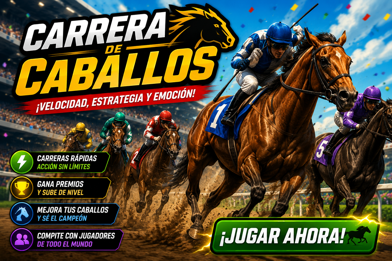 Carrera de Caballos